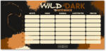 Ars Una Wild in the Dark órarend, 23x11cm, kétoldalas, Ars Una, oroszlánok (ARS-50495436)