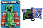  Minecraft TNT Mobs polár takaró és párna szett, 2 részes (EKING0850)