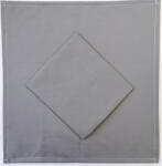  Textil szalvéta szürke színben 30x30 cm