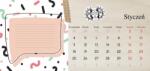 Empikfoto. ro Calendar de birou, Scrabook - notitele tale , 22x10 cm - 105263