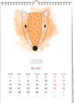 Empikfoto. ro Calendar de perete, Pentru copii - cu animăluțe, 20x30-A4 cm - 55898