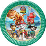 Procos Mancs Őrjárat Dino Movie papírtányér 8 db-os 23 cm FSC PNN98797 (PNN98797)