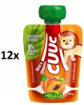 Hello Cuuc 100% gyümölcstasak sárgabarackkal 12x100g