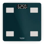 Tefal Cantar Cantar inteligent Tefal Body Up BM2600V0, greutate maxima 180 kg, 7 indicatori de masurare, sticla securizata tratata termic, ecran LCD, 2 baterii incluse, verde - pcone Cantar baie