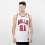 Mitchell & Ness Chicago Bulls #91 Dennis Rodman white Swingman Jersey
