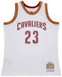 Mitchell & Ness NBA White Jersey Cavaliers 2015 Lebron James #23 white