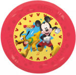  Disney Mickey Jump Into Fun micro prémium műanyag lapostányér 4 db-os szett 21 cm (PNN97235) - oliviashop