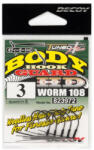 Decoy Horog Decoy Worm 108 Body Guard Hd #6 (823941) - fishingoutlet