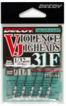 Decoy JIG FEJ DECOY VJ-31F VIOLENCE JIGHEAD #1 1.8gr (816868) - fishingoutlet
