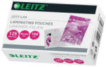 Leitz Meleglamináló fólia, 125mikron, 54x86mm, fényes, LEITZ "iLam", 100db/cs (33810) - eztkapdki