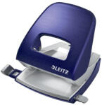 Leitz Lyukasztó, kétlyukú, 30 lap, fém, LEITZ "Nexxt Style, titánkék (50060069) - eztkapdki