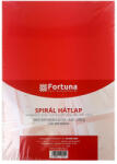 Fortuna Hátlap FORTUNA A4 230g matt bőrhatású piros 100/dob (FO00106) - eztkapdki