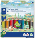 STAEDTLER Színes ceruza készlet, háromszögletű, STAEDTLER "Noris Colour 187", 24 különböző szín (187 C24)