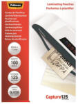 Fellowes Meleglamináló fólia, 125 mikron, 83x113 mm, fényes, 100 db, FELLOWES (5307101) - eztkapdki
