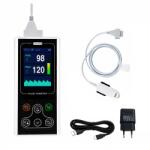 CONTEC Pulsoximetru portabil Contec CMS60D1, masurare saturatie oxigen si rata pulsului, baterie reincarcabila, software pentru date stocate pe PC in timp real, functie alarma, senzor adulti