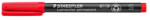 STAEDTLER Alkoholos marker, OHP, 0, 4 mm, STAEDTLER "Lumocolor 313", piros (313-2) - eztkapdki