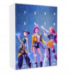  K-Pop: Demon Hunters 24DB-OS Adventi Naptár Karácsonyi Ajándék Új 2026 (GJ483-005)