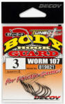 Decoy Horog Bokorugró Decoy Worm 107 Body Guard 1/0 (819852) - fishingoutlet