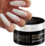 Boska Nails ProControl Építő zselé White Bella 50ml Tejes (104)