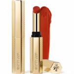 Guerlain Machiaj Buze Kiss Blur Matte Lipstick Warm Marigold Ruj 1.85 g