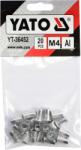 Yato Alumínium Szegecsek M4 20db YT-36452 Yato (YT-36452)