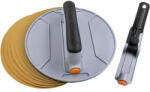 RollingDog Ръчен шлайф за стени и тавани 220 мм Rollingdog SURFEX, с дръжка и шкурки P80 / P120 / P240 - 9 части (RV90154)
