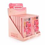 Flippy Set 12 Bucati Paleta Farduri, Kevin&Coco, Colectie Cherry si Strawberry, Nuante Mate si Sclipitoare pentru Machiaj Colorat, 2Modele, Ambalaj Display Roz (177053)