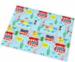 Flippy Covoras De Joaca Pentru Bebelusi 200x150 cm, Covor Educativ Cu Model Oras Si Drumuri, Covoras Pliabil Impermeabil Si Antiderapant, Jucarie Dezvoltare Motrica Si Senzoriala, Pentru Copii 0+ Luni, Model