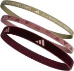 Adidas Elastice păr Adidas Multiple Width Training 3PP - maroon/magic mauve/halo green/white (KT3185)