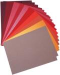  Set de hârtii decorative colorate roșii pachet 20A5