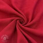  Viszkóz lenvászonnal WASHED dark red