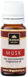 KINGAROMA Ulei Parfumat Aromaterapie MUSK, KING Aroma, 10 ml , Eleganta Orientala E i Note Calde Senzuale