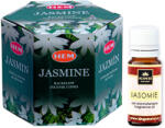 HEM Pachet Promo: 40 Conuri Parfumate Backflow HEM Iasomie (Jasmine) + Ulei Aromaterapie Iasomie KING Aroma, 10ml