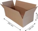 KING Aroma Set 50 cutii carton natur microondulat 250A 100A 75 mm , ambalare, depozitare, livrare KING Aroma