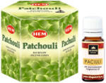 HEM Pachet Promo: 40 Conuri Parfumate Backflow HEM Paciuli (Patchouli) + Ulei Aromaterapie Paciuli KING Aroma, 10ml