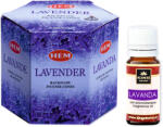 HEM Pachet Promo: 40 Conuri Parfumate Backflow HEM Lavanda + Ulei Aromaterapie Lavanda KING Aroma, 10ml