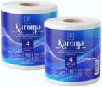 KAROMA Pachet Prosoape de Hartie Karoma , 4 Straturi, 2 Role, 320 Foi