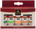 KINGAROMA Pachet 5 Uleiuri Parfumate Aromaterapie - Editie Speciala CRACIUN, KING Aroma