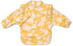 LIEWOOD ujjú előke Merle Ruffle Flower / Lemon yellow - LWD-109 (LWD-109)