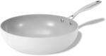 Elmich Tapadásmentes kerámia wok serpenyő Vital Ø 30 cm - krémszínű fehér