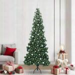 vidaXL Pom de Craciun Artificial pentru Colt Verde 240 cm PVC si Metal GartenMobel Dekor (3397294)