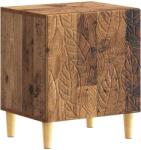 vidaXL Noptiera Lemn vechi 43 x 34, 5 x 50 cm Lemn prelucrat GartenMobel Dekor (895041)