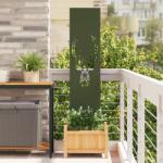 vidaXL Ecran de intimitate pentru gradina Olivengrønn 32 x 140 cm GartenMobel Dekor (876262)