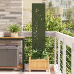 vidaXL Ecran de intimitate pentru gradina Olivengrønn 32 x 140 cm GartenMobel Dekor (876255)