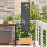 vidaXL Ecran de intimitate pentru gradina Antracit 32 x 140 cm GartenMobel Dekor (876247)