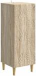 vidaXL Bufet Stejar Sonoma 33 x 34, 5 x 90 cm Lemn prelucrat GartenMobel Dekor (895057) Comoda