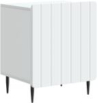 vidaXL Dulap de noapte Alb 43 x 34, 5 x 52 cm Lemn prelucrat GartenMobel Dekor (894335)