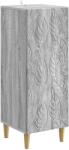 vidaXL Bufet Sonoma gri 33 x 34, 5 x 90 cm Lemn prelucrat GartenMobel Dekor (895061) Comoda