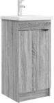 vidaXL Mobila de baie cu chiuveta Sonoma gri 42 x 40 x 84, 5 cm GartenMobel Dekor (890090)