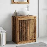 vidaXL Dulap de Baie Lemn vechi 54 x 41 x 70 cm Lemn prelucrat GartenMobel Dekor (890156)
